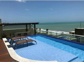 Flat Bello Plaza - piscina com vista da orla